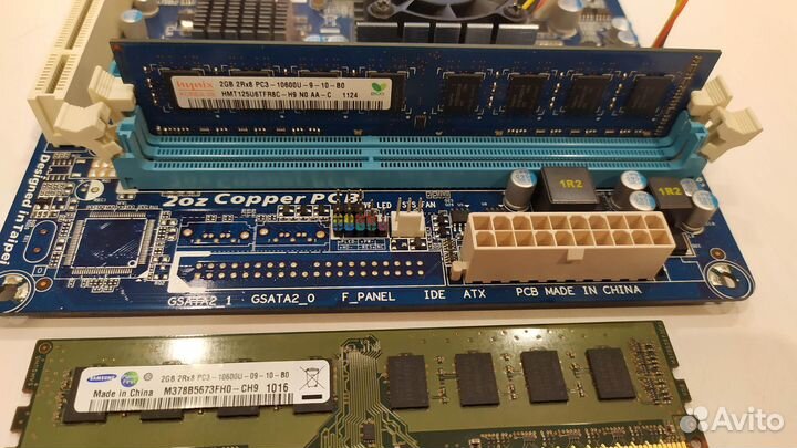 Комплект Gigabyte GA-D525TUD Intel 4Gb mini-ITX