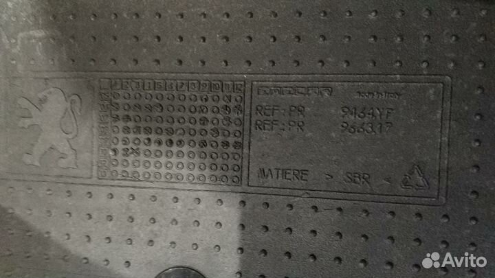 Коврики Berlingo передние 9464YF