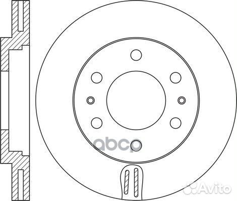 Диск торм.mitsubishi RN3001 NiBK