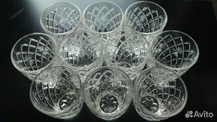 Стопки большие 10 штук