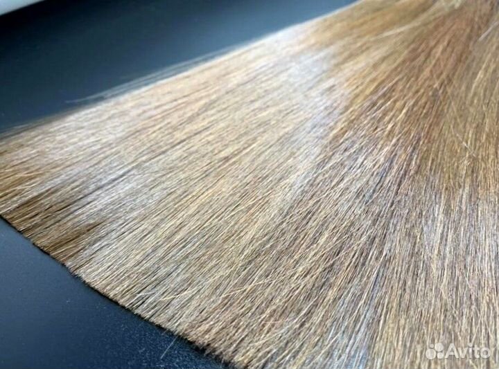 Детские волосы некрашеные, 60см, рассрочка