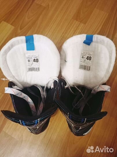Коньки хоккейные nordway 40,44,размеры