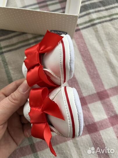 Пинетки chicco для девочки 16р