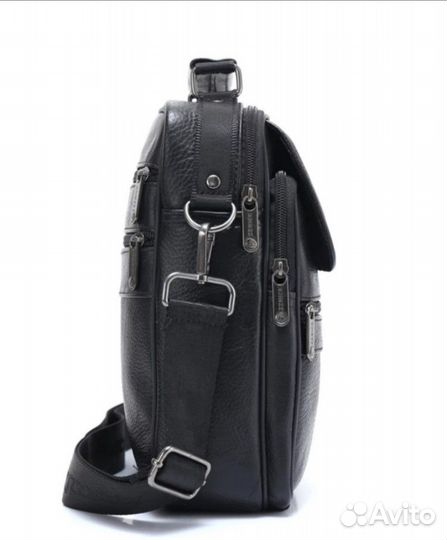 Сумка мужская из натур. кожи (25см х 22 см)