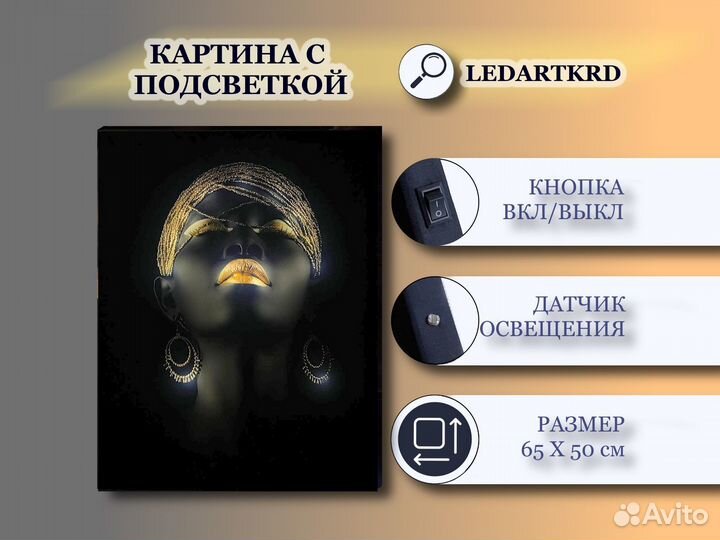 Картина-светильник, которая вдохновляет 