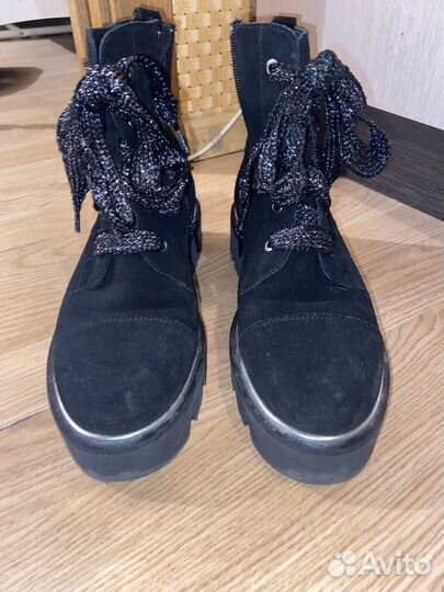 Ботинки демисезонные утепленные