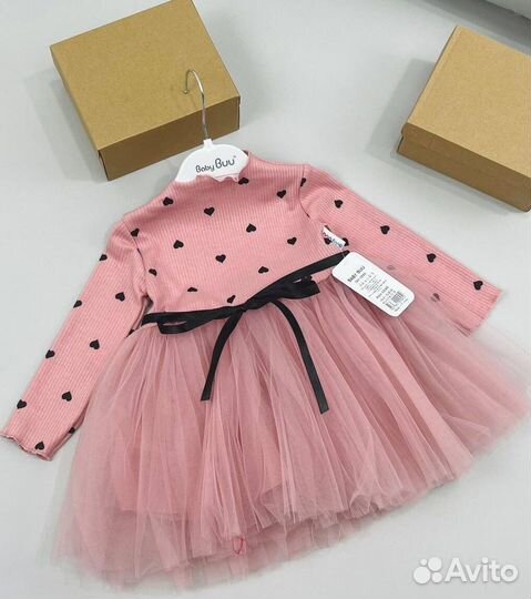 Платье на девочку 68,74,80