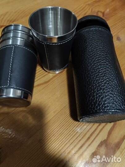 Стопки походные в чехле 150 мл