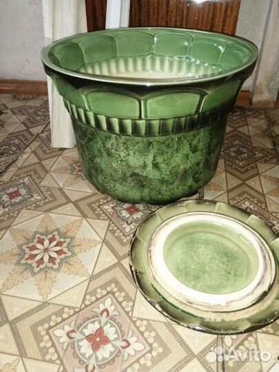 Горшок керамический большой 27 см высота