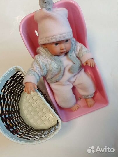 Корзинка и кукольное сиденье для велосипеда