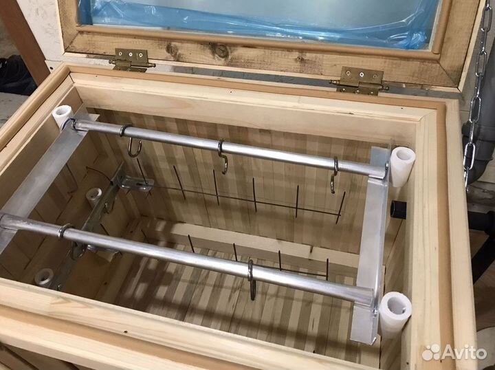 Коптильня холодного копчения 75л с электростатикой