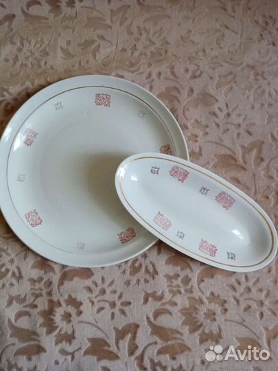 Блюдо большое СССР