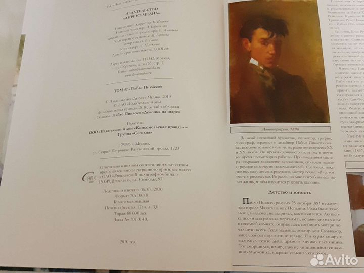 Книга Пикассо