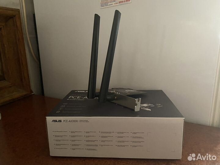 Wi-Fi адаптер + Bluetooth asus PCE-AX3000