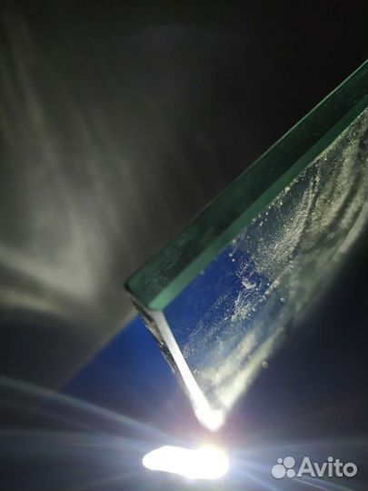 Стеклянные закалённый полки с кромкой