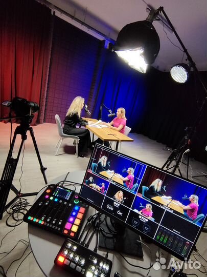 Видеостудия, видеосъемка, съемка подкастов, рилс