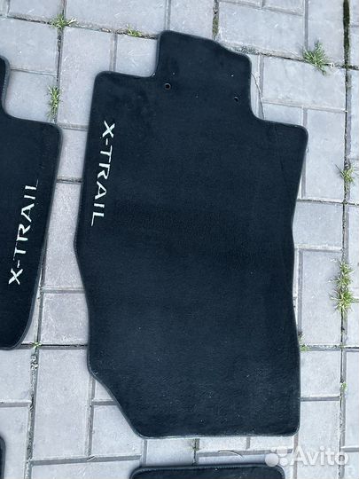 Коврики Nissan X-Trail оригинальные ворсовые (4шт)