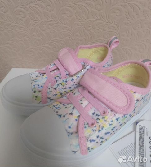 Кеды для девочки 23