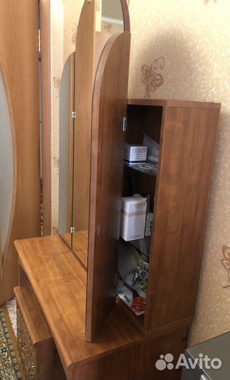 Трюмо трельяж с зеркалом Шатура