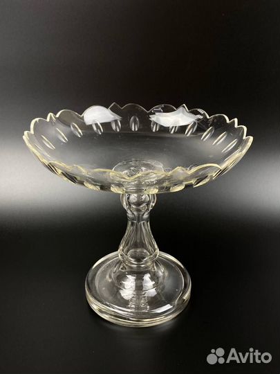 Антикварная ваза для фруктов Мальцов