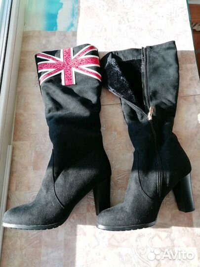 Сапоги зимние новые, размер 40