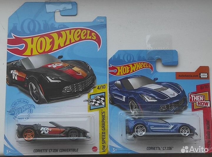 Hot Wheels подборка Chevrolet Corvette