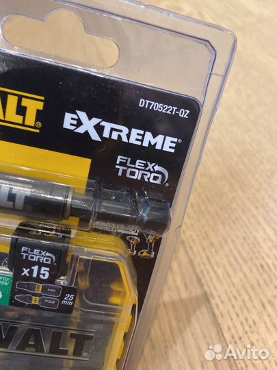 Набор бит DeWalt extreme 15шт