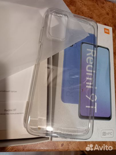Чехол на xiaomi redmi 9t новый оригинал