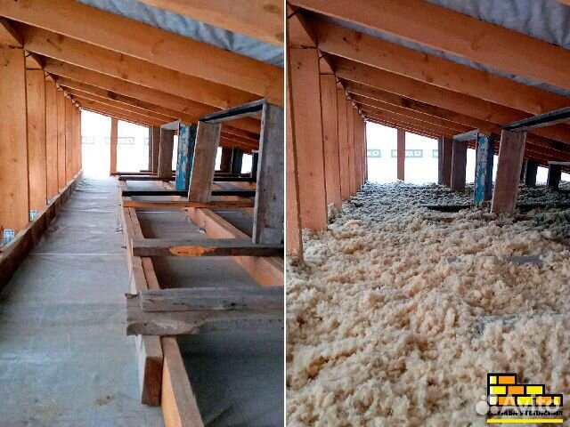 Кварцевый бесшовный утеплитель MinWool