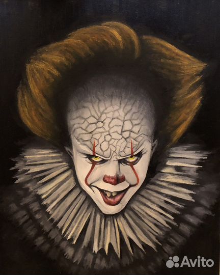 Клоун Пеннивайз. Оно. Картина