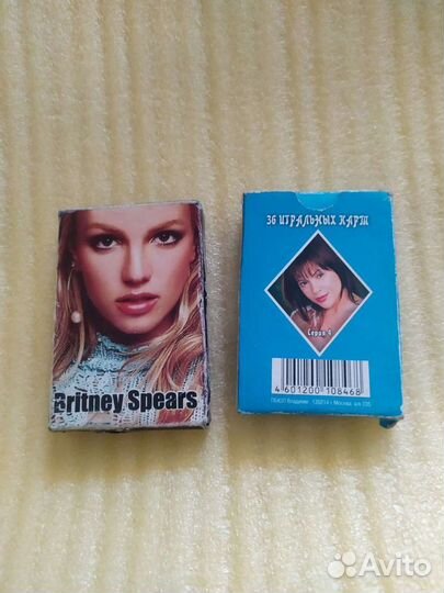 Игральные карты 90-х в коллекцию зачарованные