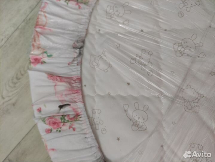 Матрас детский круглый Plitex