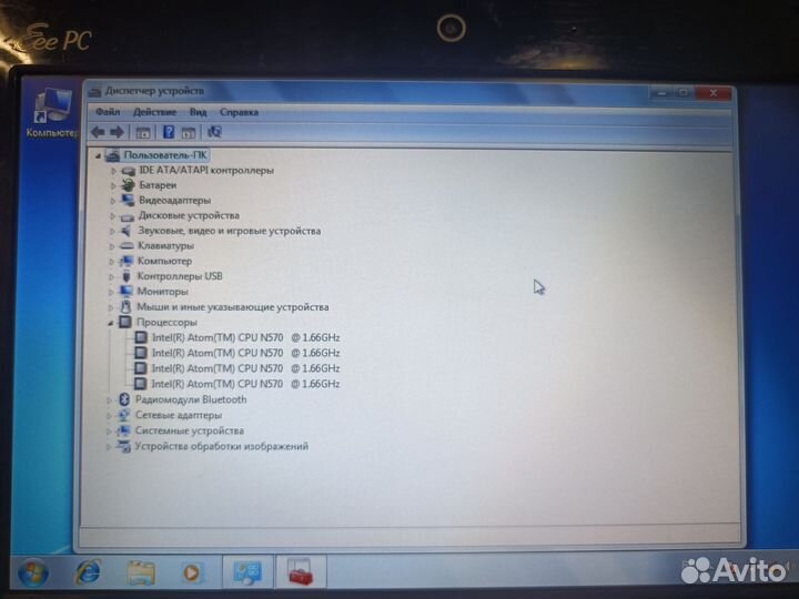 Нетбук Asus eee pc