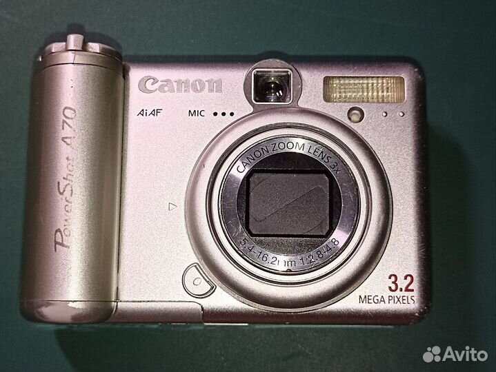 Цифровой фотоаппарат Canon PowerShot A70