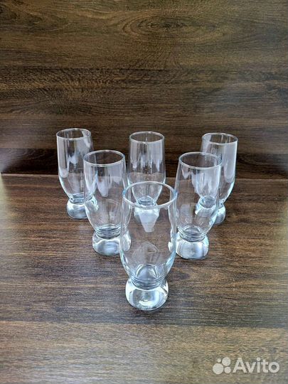 Набор стаканов стекло 6 шт (#420)