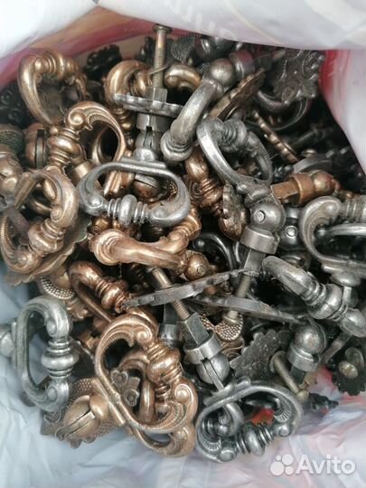 Ручки и петли для мебели бу