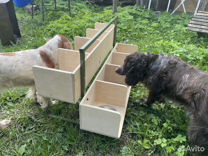 Мисочница для собак заводчиков