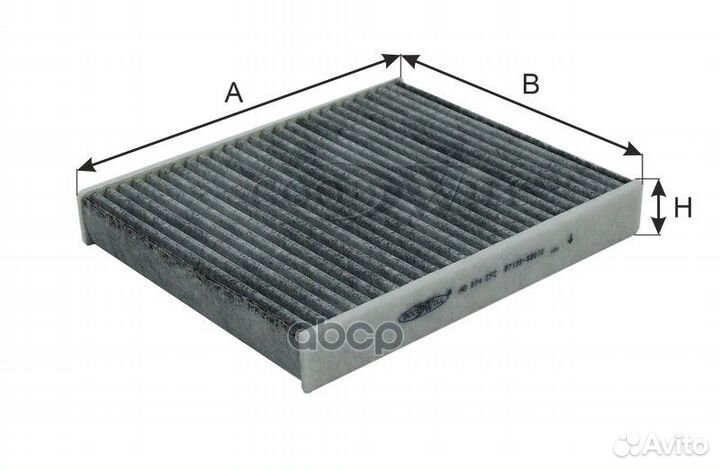 Фильтр салона угольный ag674cfc Goodwill