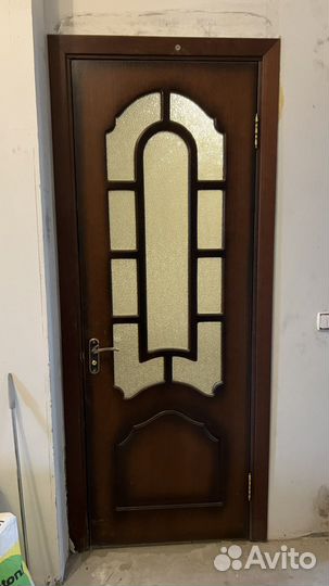 Дверь входная деревянная бу