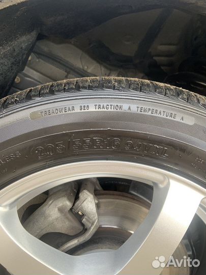 Диски с резиной летней 205 55 r16