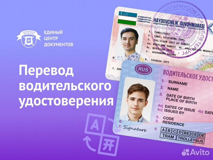 Переводы всех справок и документов