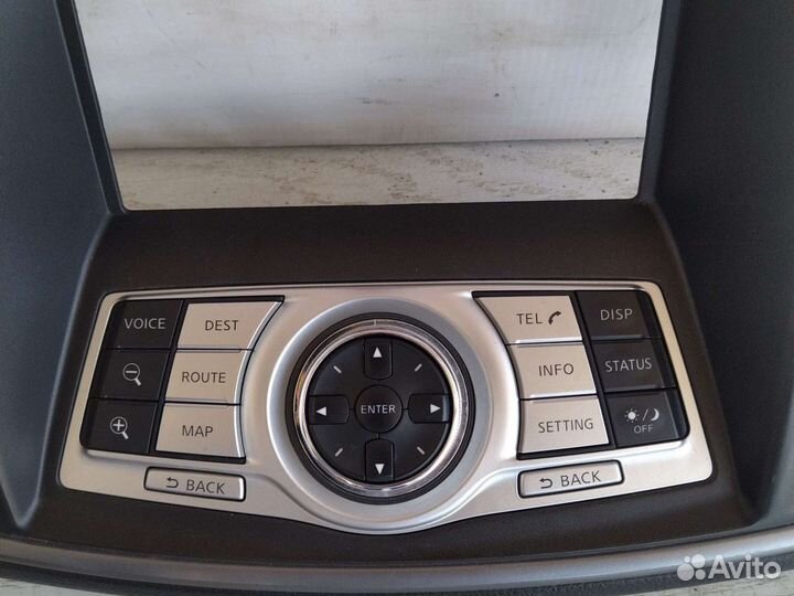 Панель магнитолы Nissan Teana J32