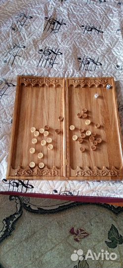 Нарды ручной работы 50х25 см