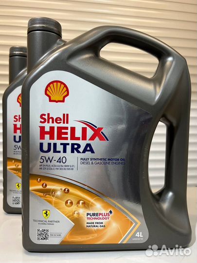 Маторное Масло Shell Helix Ultra 5W-40