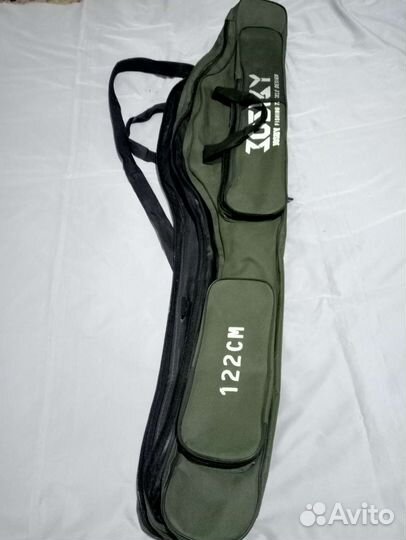 Чехол для хранения удочек на 2 секции