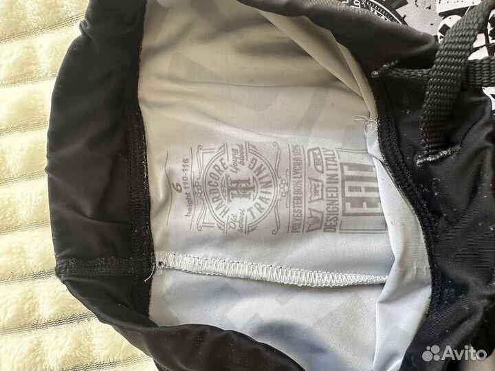 Hardcore training детский рашгард комплект 6 лет