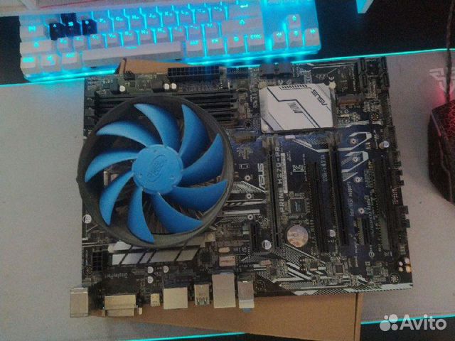 Prime h270 pro asus + intel i5 6500+ 16gb оператив