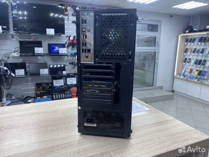 Системный блок ginzzu xeon x5650/RX580 8GB/12RAM