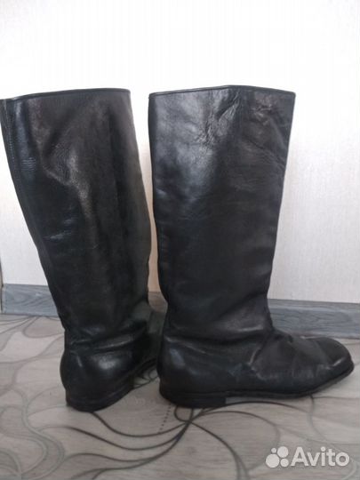 Сапоги хромовые