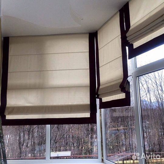 Римские шторы. Более 500 видов ткани